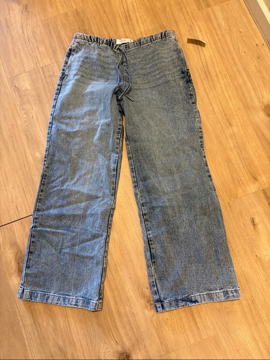 Aeropostale Denim - Aeropostale Light Blue Relaxed Drawstring Jeans new